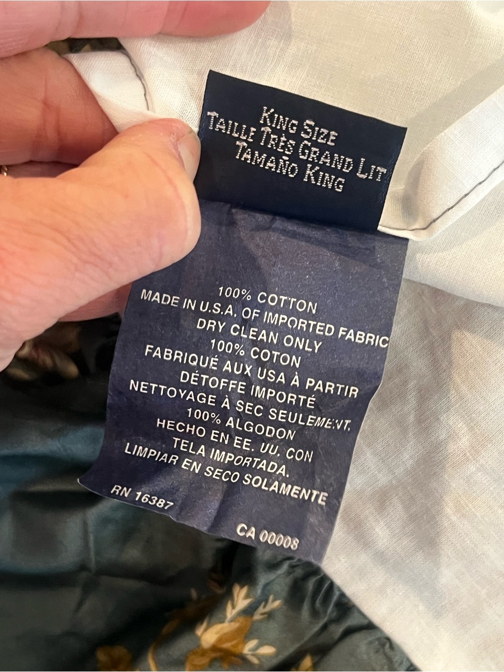 Ralph Lauren Sinclair King Bed Skirt - Picture 2 of 11